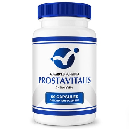 Prostavitalis Capsules - Prostavitalis Prostate Support Formula with Natural Blend for Urinary Flow, Comfort & Balance | Easy-to-Swallow Daily Pills for Over-All Wellness (60 Capsules)