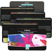 FLOWood 48/72/160 Count Waterproof Premium Color Pencils , Art Supplies for Kids & Adults Drawing Sketching Crafting
