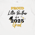thumbnail image 4 of Inktastic Proud Little Brother of a 2025 Grad Boys Baby T-Shirt, 4 of 5