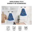 thumbnail image 4 of Sikiie Submarines And Whales Hand Towel with Loop Hanging Towel Absorbent Tie Towels for Kitchen Tea Bar Bathroom Decor, 4 of 7