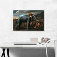thumbnail image 2 of ARTCANVAS Hannibal Crossing The Alps On An Elephant Canvas Art Print by Nicolas Poussin - Size: 26" x 18" (0.75" Deep), 2 of 9
