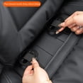 thumbnail image 5 of Premium Nappa Leather Car Seat Cushion, Thickened, Non-slip, Front & Rear 5-Seat Set, 5 of 9