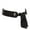 Black, variant on nicole lee Women's 2 3/4" Wide Contour Concho Fashion Sash Belt