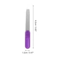 thumbnail image 4 of Unique Bargains 10 Pcs Durable Stainless Steel Nail Files Purple, 4 of 7