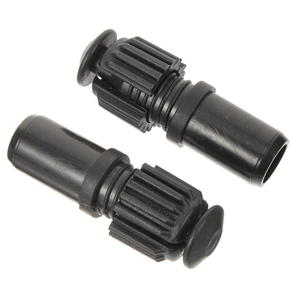 OULII 2Pcs Rod Inner Shaft Shrapnel Fastener Black Stainless Steel for Pipe Connection