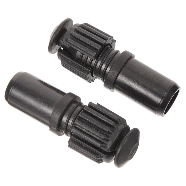 OULII 2 Pcs Tige Intérieure Attache Shrapnel Noir Acier Inoxydable pour Connexion de Tuyaux