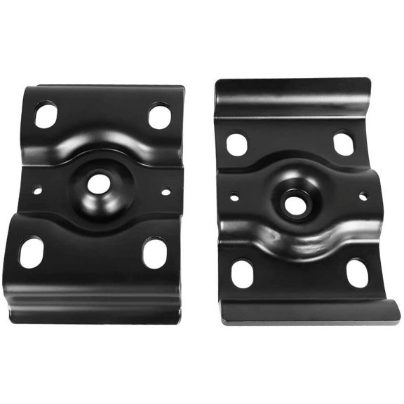 2pcs Rear Suspension Leaf Spring U Bolt Top Plate for 1999-2010 Ford F250 F-350 Super Duty Excursion