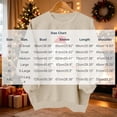 thumbnail image 4 of NSLGXD Womens Graphic Sweatshirt Crewneck Long Sleeve Pullover Merry Christmas Santa Hat Print Casual Holiday Top XS-2XL, 4 of 8