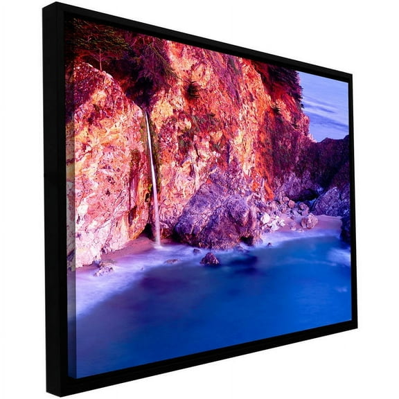 ArtWall Dean Uhlinger "California Paradise" Floater Framed Gallery-Wrapped Canvas