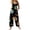 Green, variant on Womens Halloween Jumpsuits Candy Skeleton Sleeveless Backless Horror Overalls Ghost Bat Halter Funny Rompers, M
