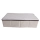 thumbnail image 3 of Bolsa organizadora de almacenamiento plegable debajo de la cama, colcha, a prueba de humedad (Beige), 3 of 8