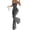Black & Gray, variant on Stylish Leopard Print Sleeveless Jumpsuit for Women - Perfect for Casual and Evening Wear Pink S