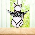 thumbnail image 1 of Cat Decor Pet Memorial Simpatía Regalos Gato Decoración temática para Patio Ventana Coche Wdftyju Libre de BPA, 1 of 3
