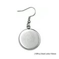 thumbnail image 3 of 10Pcs Round Shape Stainless Steel Earring Blank Ear Stud Multi-Sizes Settings Dangle Blank Base Hooks Making Tray Findings Home Gifts 16mm, 3 of 7