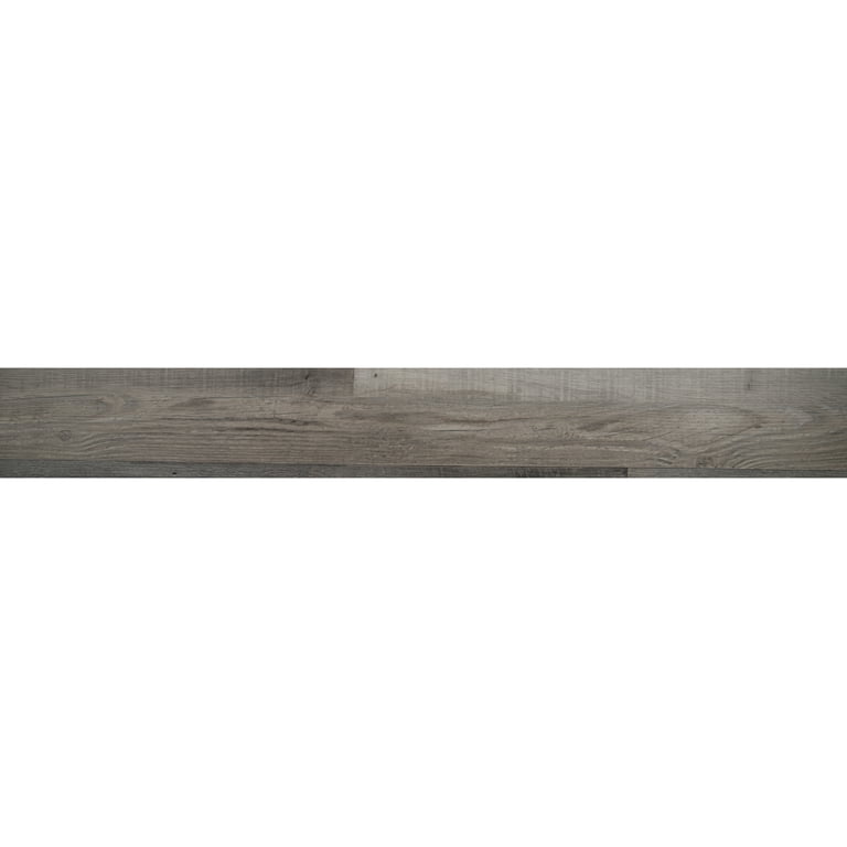 Mont-Orford Gray Oak 6 MIL x 7.2 in. W x 48 in. L Click Lock Waterproof  Luxury Vinyl Plank Flooring (28.8 sqft/case)