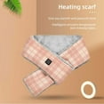 thumbnail image 2 of Heated Scarf with 3 Heating Levels, Rechargeable USB Heated Scarf Warm Winter Scarf for Men Women, Dark Grey, 2 of 6