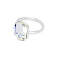 thumbnail image 3 of Anillo Calavera Baño Rodio Cristal Swarovski Ortiz Espinosa, 3 of 5