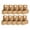 A*2, variant on 2 Cup Drink Carrier with Handle - 10Pcs Disposable Paper Cardboard Coffee Cup Holder Portable Drink Caddy Cup Carriers Foldable to go Cup Holder Food Delivery Accessories for Hot/Cold Drinks Khaki