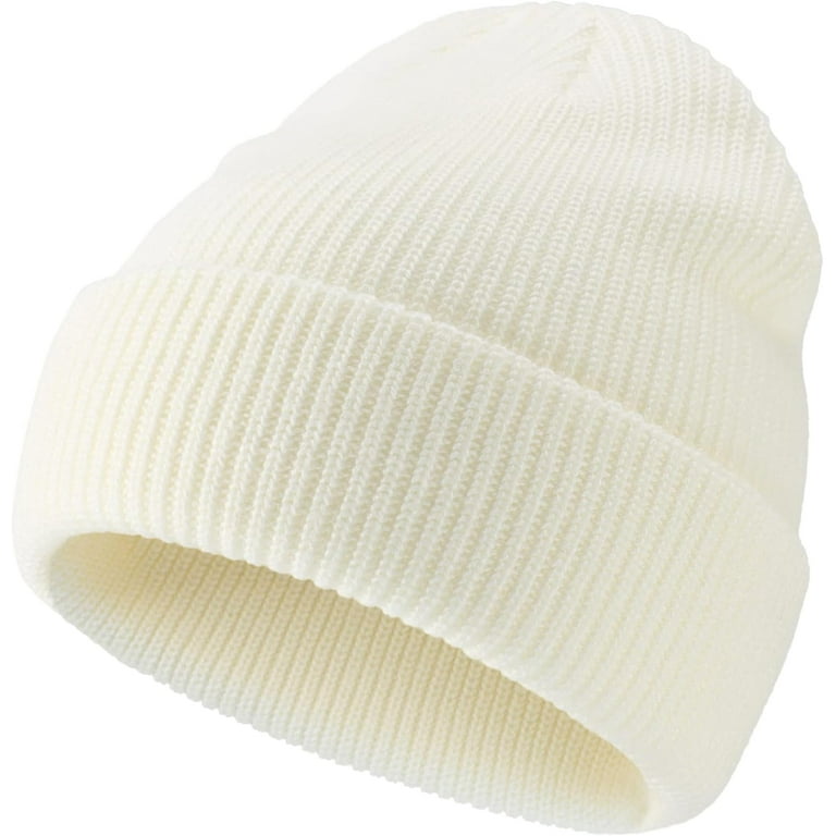 Classic Men's/Woman Warm Winter Hats Acrylic Knit Cuffed Beanie
