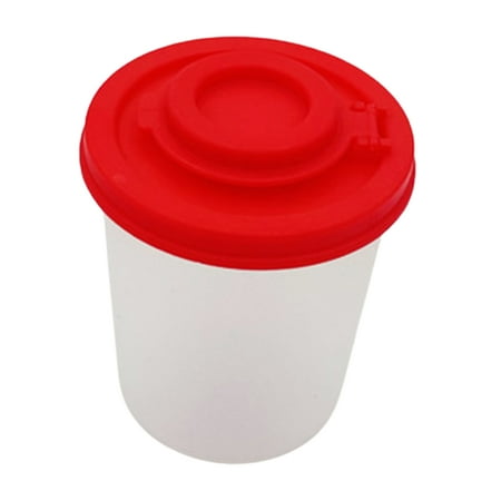 

Moisture-Proof Condiment Bottles - Salt and Pepper Shakers - Clear Plastic with Airtight Lids - BPA-Free Spice Containers