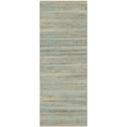 thumbnail image 2 of SAFAVIEH Cape Cod Isabella Geometric Runner Rug, Aqua, 2'3" x 6', 2 of 11