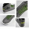 thumbnail image 6 of High Top Street Riding Sneakers Motorcycle Shoes Men,Anti-Slip Sole, Extra Shift Pad, Ankle and Heel Protector, YKK Side Zipper, 6 of 7