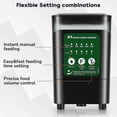 thumbnail image 2 of Large Automatic Fish Feeder, 14 Fl.oz Patented Revolutionary Design Aquarium Food Tank Dispenser With Timer, Auto Feeding Moisture-proof Electric Adju, 2 of 5