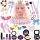 thumbnail image 1 of Cabeza de muñeca de lujo para peinar con accesorios de maquillaje | Juego de simulación de peluquería para niñas | Juguete de peluquería suave con peine y secador, 1 of 5