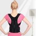 thumbnail image 3 of Correcteur de Posture Réglable Soutien Lombaire Ceinture de Maintien de la Colonne Vertébrale (Couleur : Rose, Taille : code S), 3 of 8