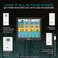thumbnail image 4 of Logia Wi-Fi Weather Station with 10-Inch Color Screen, Forecast Display & Monitoring, 4 of 9