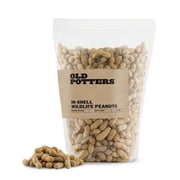 Old Potters Wildlife in-Shell Peanuts, 4 lbs for Birds, Squirrels, and Wildlife. USA Grown Non-GMO, Small Farm, Raw in-Shell Peanuts. Wildlife Grade.
