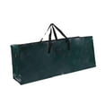 thumbnail image 1 of Bolsa organizadora para guardar árboles de Navidad, 165 cm x 38 cm x 76 cm, con cremallera, bolsa para la colada, contenedor de Navidad artificial Verde, 1 of 8