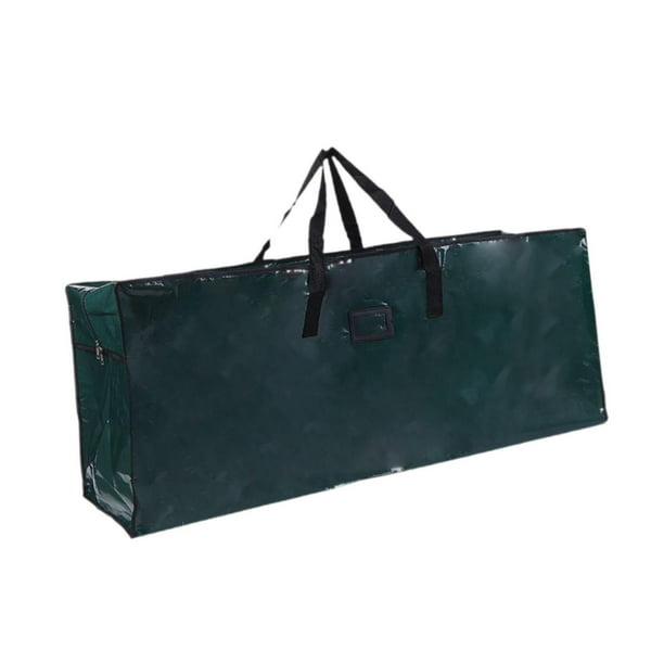 Bolsa para árbol de Navidad, contenedor para árbol de Navidad artificial para ropa de oficina y vacaciones Verde