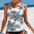 thumbnail image 1 of TIMIFIS Womens Blouson Tankini Top No Bottom Loose Fit Swim Top Modest Tank Top, 1 of 7