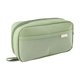 thumbnail image 2 of Estuche grande de tela Oxford, espacioso portalápices y maquillaje con cremallera, organizador de almacenamiento resistente para material escolar y de oficina, verde, 22x12x6 cm, 2 of 6