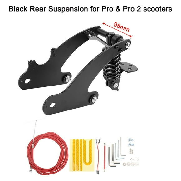 Rear Shock Absorber Electric Scooter Rear Suspension for Xiaomi for M365 1S Pro2 Black for Pro/Pro2