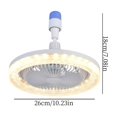 thumbnail image 3 of Ventilateur de Plafond Moderne avec Lumière LED, Télécommande, Température de Couleur Réglable en Trois Niveaux pour Design Intérieur de Maison, 3 of 6