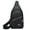 Black, variant on Waterproof Nylon Crossbody Bag Men Lightweight,Chest Shoulder Bag Daypack Backpack Leisure Sports,Canvas Messenger Bag Travel Hiking Outdoor Commute,Sling Chest Pack Daypack Women Men