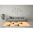 thumbnail image 3 of Ahgly Company Indoor Rectangle Solid Orange Modern Area Rugs, 4' x 6', 3 of 4