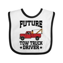 Inktastic Future Tow Truck Driver Boys Baby Bib