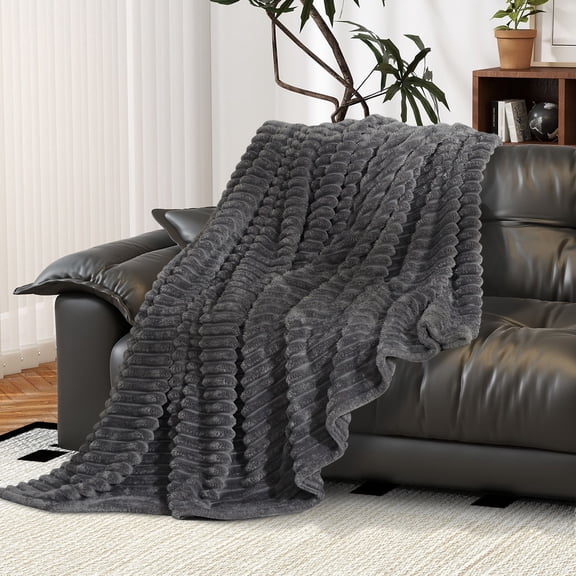Cozy Throw Blanket,Soft All-Season Blanket for Bed, Couch & Sofa, Anti-Pilling Washable Pet-Friendly Home Decor, Lightweight Blanket