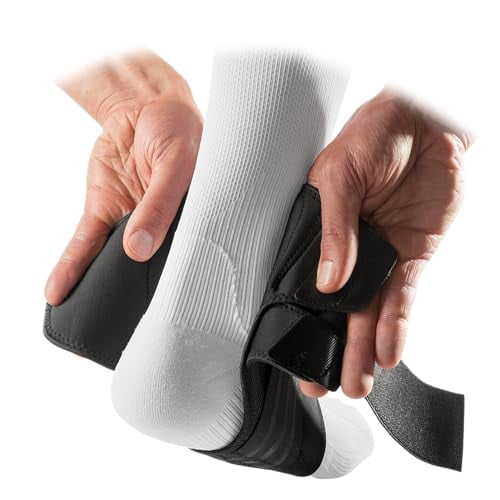 McDavid Ankle Brace, Low Profile Lace-Free Phantom Ankle Braces for Men Basketball and more. Lightweight Design, Advanced Strapping & Flex-Support