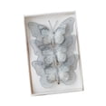 thumbnail image 3 of Adornos navideños con forma de mariposa para colgar en el dormitorio o la sala de estar. Gris 3 piezas, 3 of 8