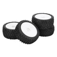 thumbnail image 1 of Senjay 12mm Hex RC Wheels And Tires, RC Front Rear Tires And Wheels Environmentally Friendly For 1/10 RC Off Road Car, 1 of 8