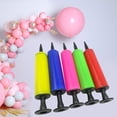 thumbnail image 3 of Hioecau Balloon Pump Portable Smooth Mini Lightweight Convenient Easy Inflation Bright Color Hand Push Balloon Inflator Wedding Accessories, 3 of 8