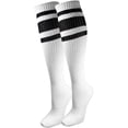 thumbnail image 1 of HSHDLDF Premium Striped Adult Knee High Tall Athletic Skater Tube Socks, 1 of 1
