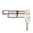 thumbnail image 1 of Silver Universal Size 70 Bedroom Door Lock Copper Lock Core Wooden Door Handle Lock Core, 1 of 6