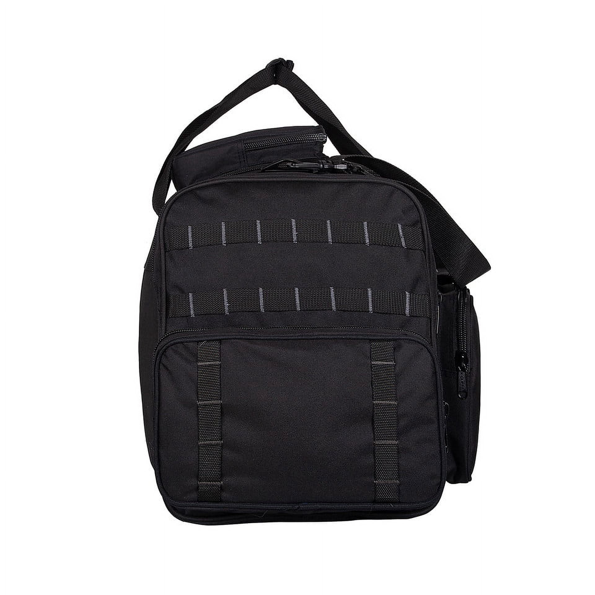 K-Cliffs Heavy Duty Sports Gear Duffel Gym Tote Outdoor Equpment Bag High Quality Travel Weekender Large 33 Inch Black