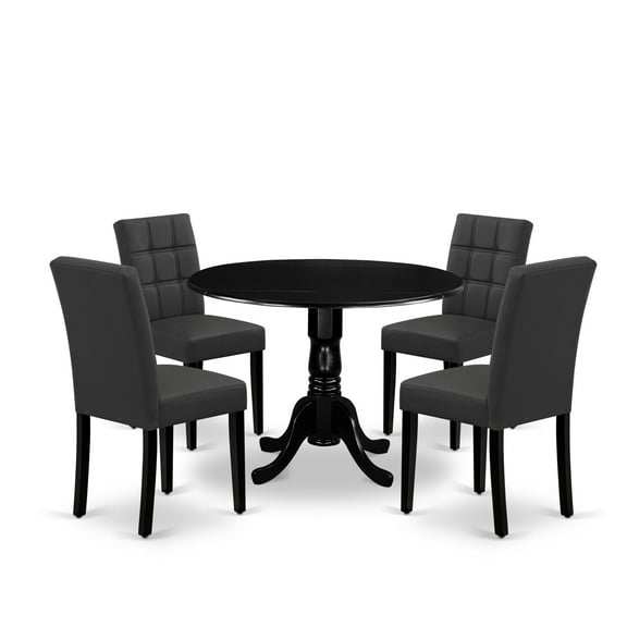 East West Furniture 5 Piece Kitchen Table Set