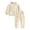 Beige, variant on Kiplyki New Arrivals Set for Baby Winter Boys Girls Cargo Long Sleeve Hooded Sweater Pockets Tops And Pants Two-piece Casual Sports Set